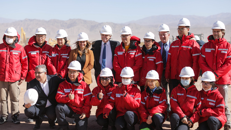 Argentine President visits Zijin's 3Q Lithium Project