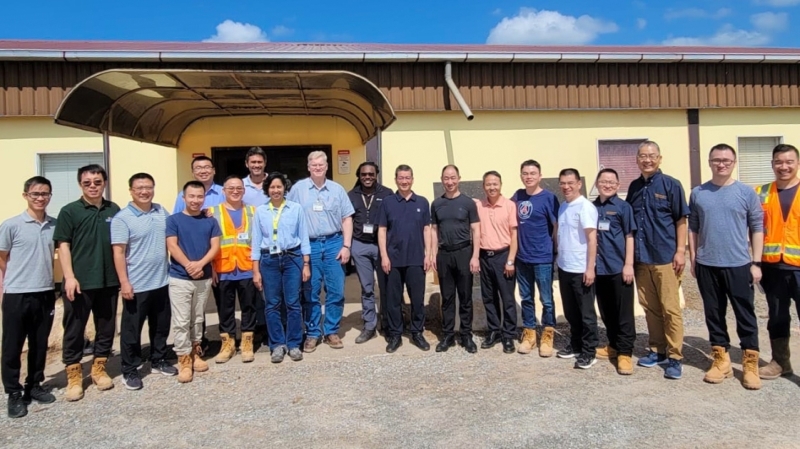 Zijin Mining’s President Visits Rosebel Gold Mine in Suriname