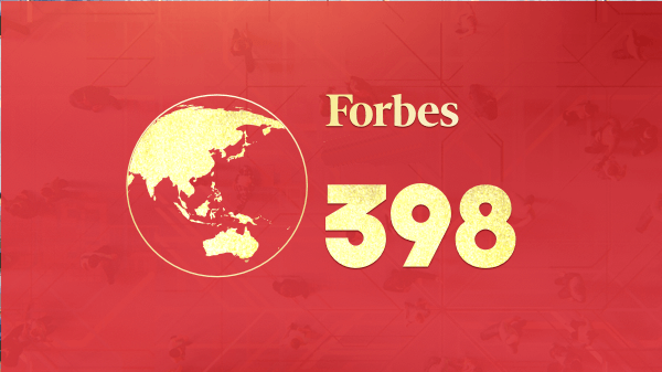 Zijin Mining Ranks 398th on the Forbes Global 2000 List