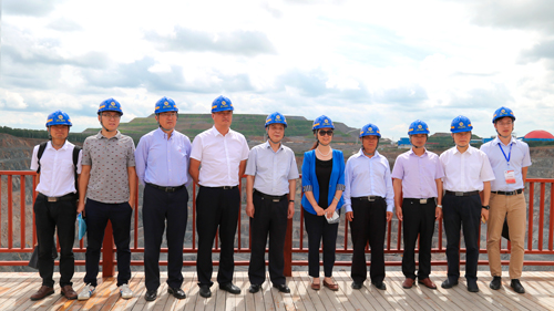 Delegates from China Nonferrous Metals Forum Paid a Visit to Duobaoshan Copper Mine