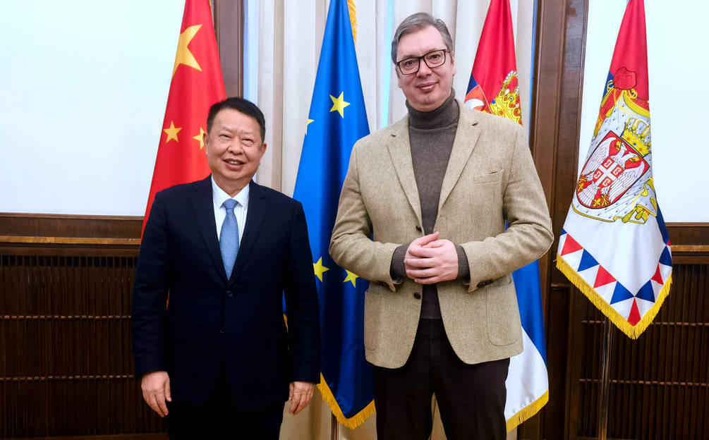 Serbian President Vučić Meets with Zijin Chairman Chen Jinghe